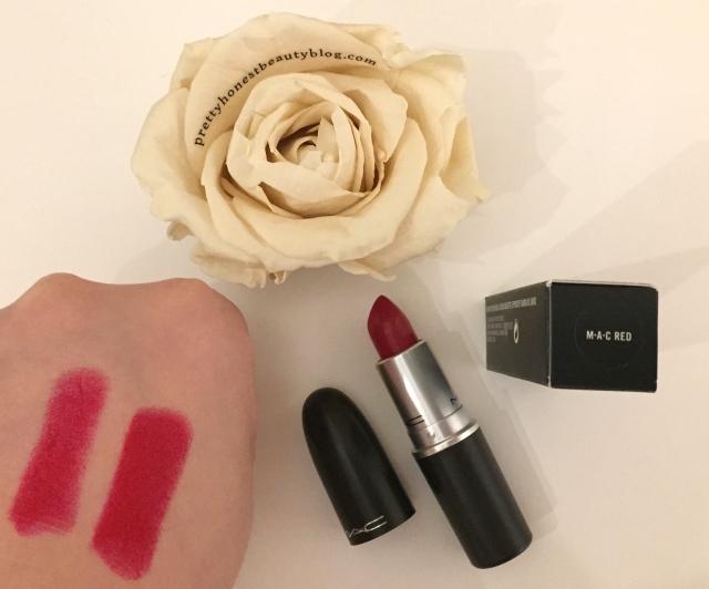 MAC Red Lipstick Review Swatch 