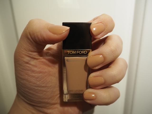 Tom Ford Toasted Sugar Nail Polish Nail Lacquer Review and Dupe Swatch