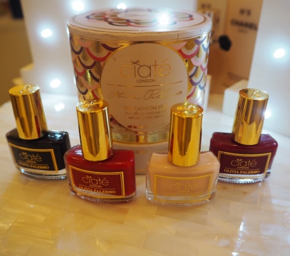 Ciaté London Olivia Palermo The Fashion Edit Nail Polish Collection Brooklyn Sunday's Napa Valley Hutch Review Swatch Swatches