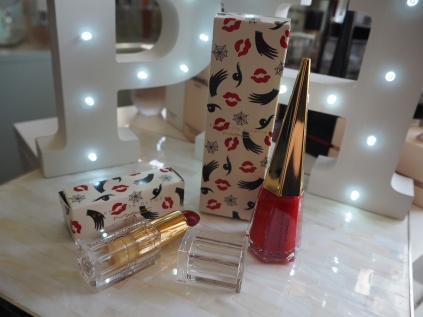 MAC Charlotte Olympia To Have or Have Not Studio nail lacque Leading Lady Red Lipstick review swatch