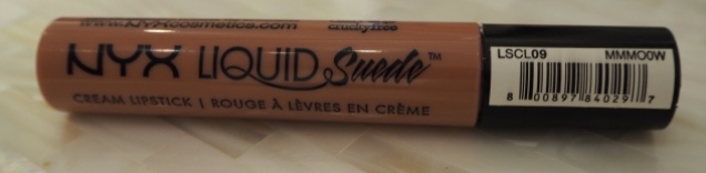 NYX Liquid Suede Cream Lipstick in shade Tea & Cookies Review & Swatch